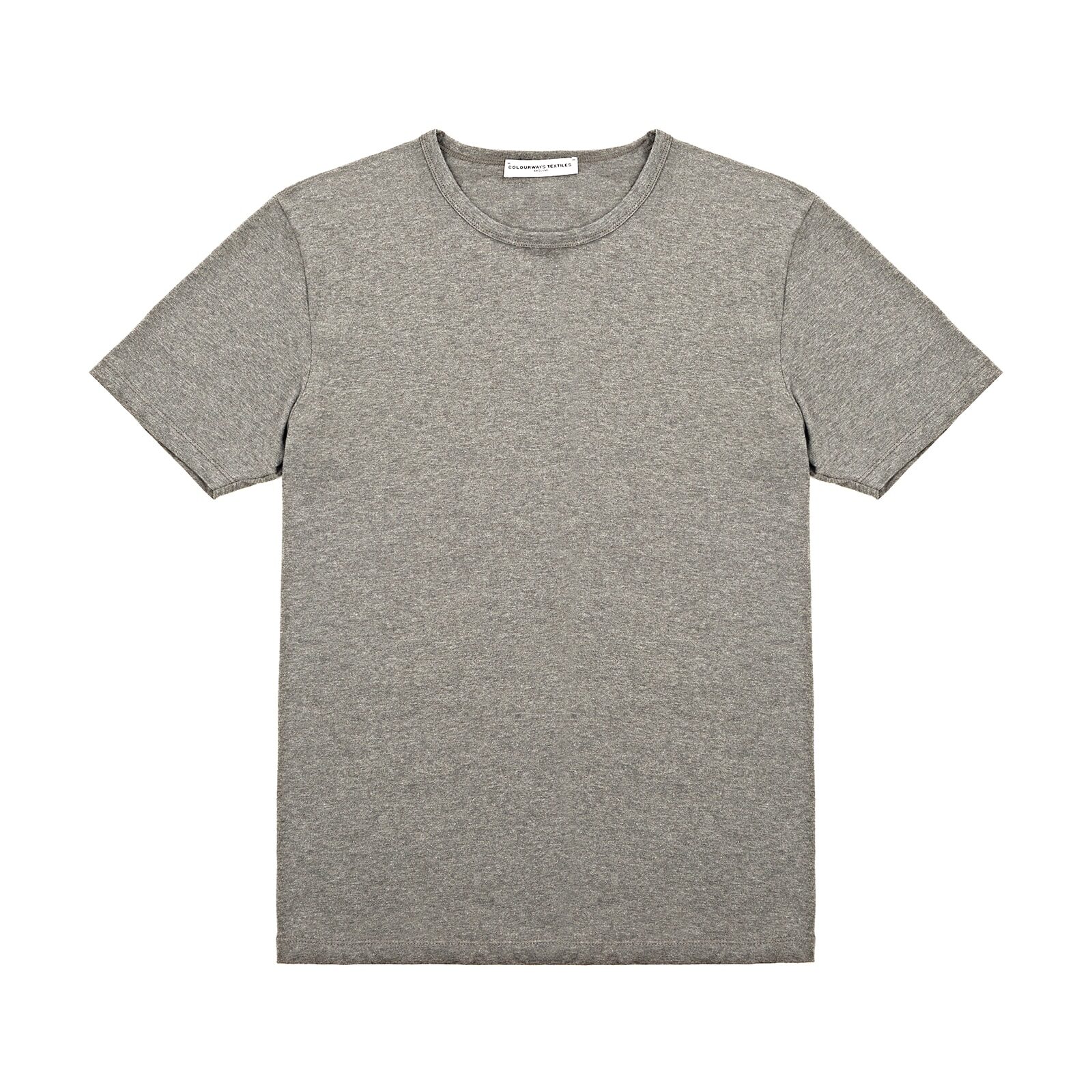 Supima Cotton T-Shirt - Grey Marl | Colourways Textiles